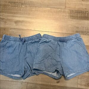 Cat & Jack Light Blue Jean Shorts